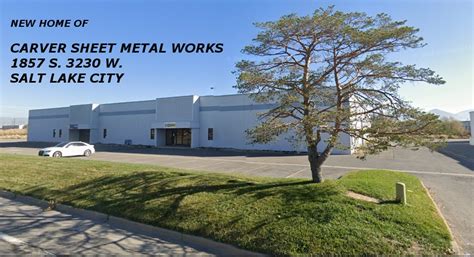 Carver Sheet Metal Works, 1857 S 3230 W, Salt Lake City, UT 